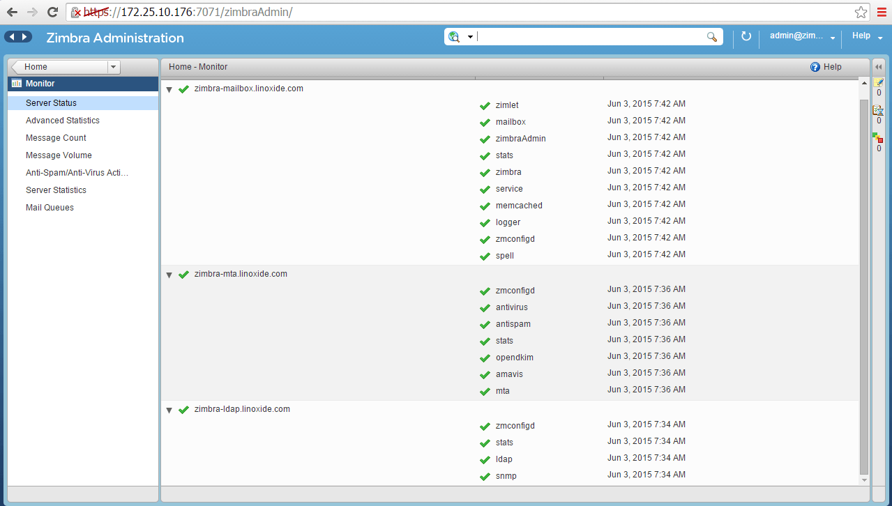 Zimbra 8 multi server installation download
